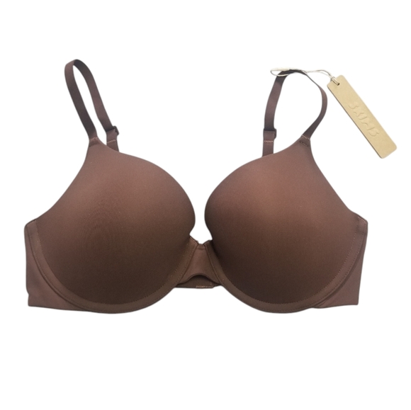 Skims Underwire T Shirt Bra Cocoa Brown 34C NWT - Picture 2 of 5